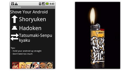 shoryuken bic concert lighter android apps aplicaciones