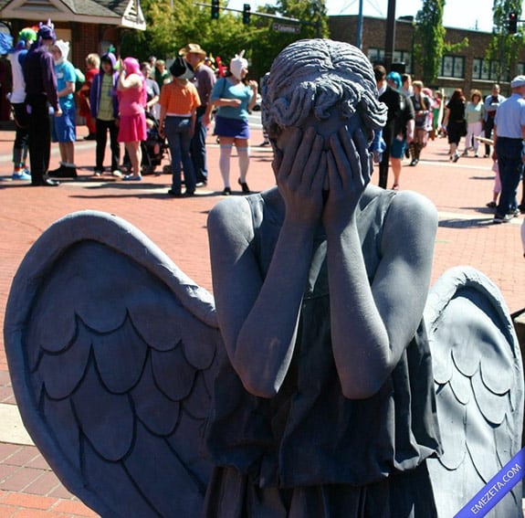 Cosplay: Weeping angel doctor who