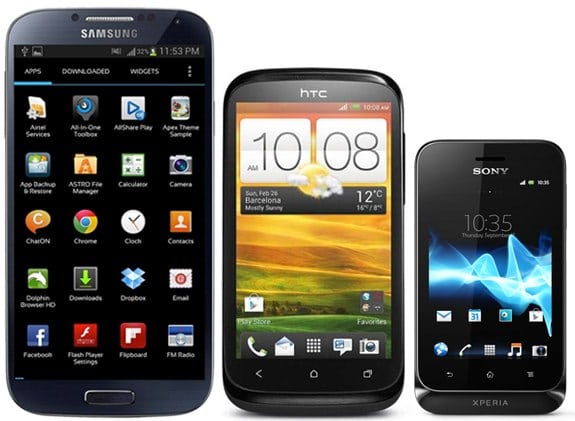 Android: Gama alta, gama media y gama baja. Dispositivos para todos los públicos.