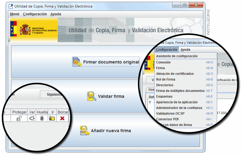 Programas gratis para firmar PDF: EcoFirma