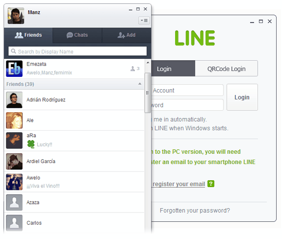 LINE para PC