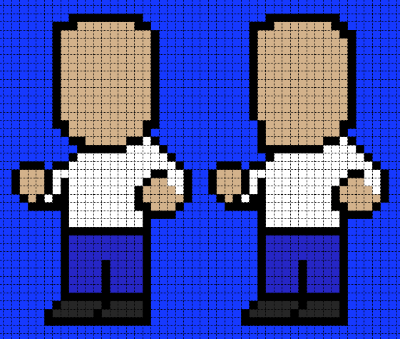 cabeza retro 8 bits dibujar personas dibujarnos estilo pixelado pixel