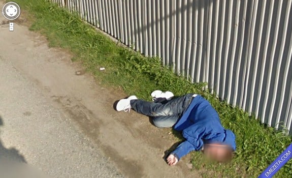 Google Street View: Alguien paso tequila