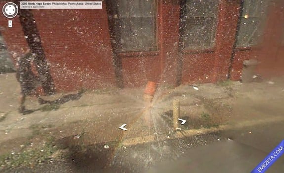 Google Street View: Boca incendios agua