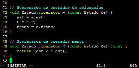 vim vi editor sintaxis syntax on