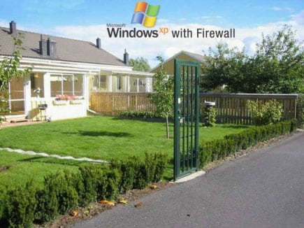 windows xp firewall